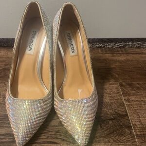 Steve Madden sparkle heels